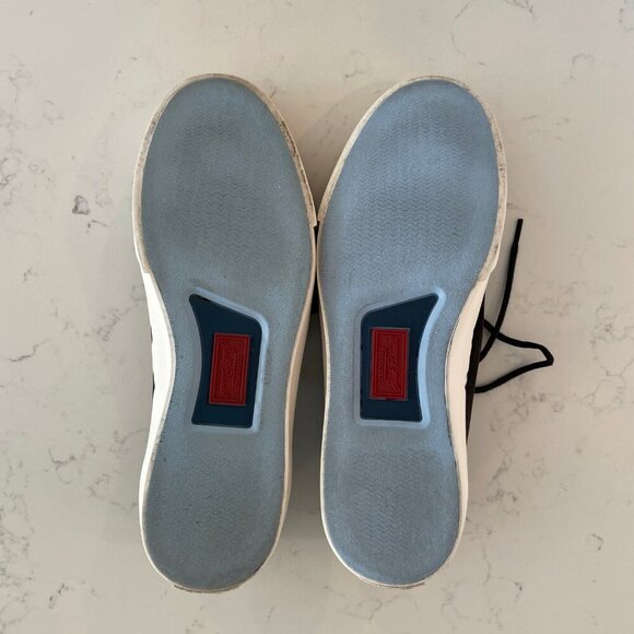 Converse Jack Purcell Lo Cut Lace Up Canvas Sneakers Cork Insoles Blk Wht 9.5M - Picture 5 of 11